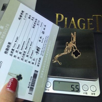 Chất lượng Van Cleef Arpels Trang sức vàng sang trọng Mặt dây chuyền Alhambra ngọt ngào Mặt dây chuyền vàng vàng Mẹ ngọc trai nhà máy
