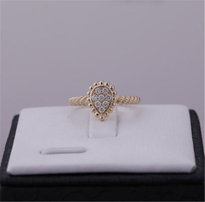 Chất lượng Serpent Boheme Ring XS Motif Ref JRG02674 Nhẫn kim cương vàng hồng 18K nhà máy