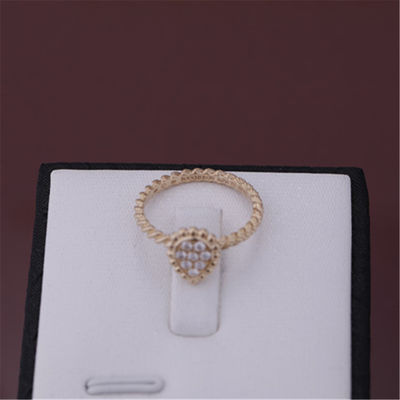 Chất lượng Serpent Boheme Ring XS Motif Ref JRG02674 Nhẫn kim cương vàng hồng 18K nhà máy