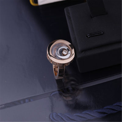 Chất lượng Nhẫn thần hạnh phúc Chopard bằng vàng trắng 18k vàng hồng đính kim cương nhà máy